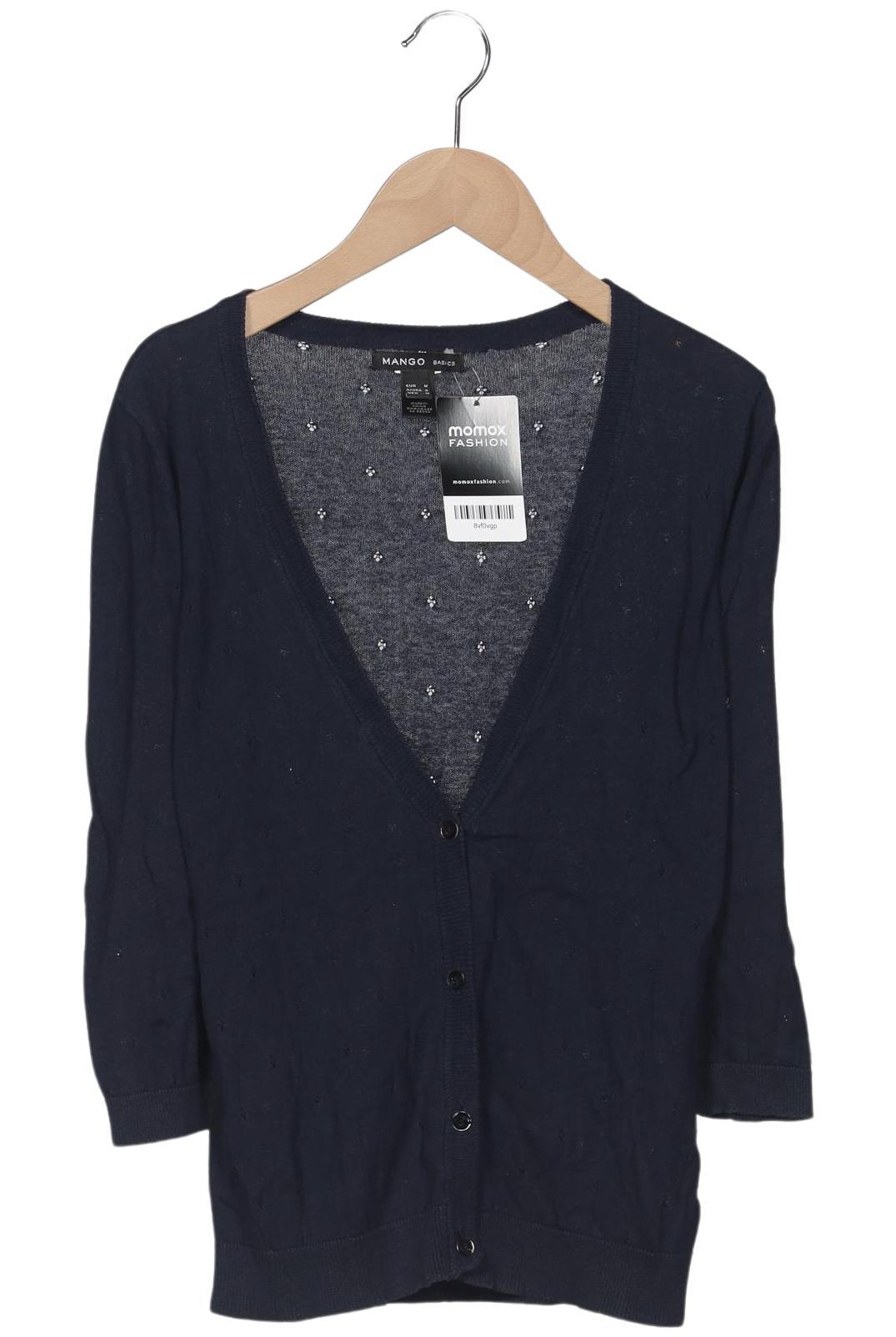 

Mango Damen Strickjacke, marineblau, Gr. 38