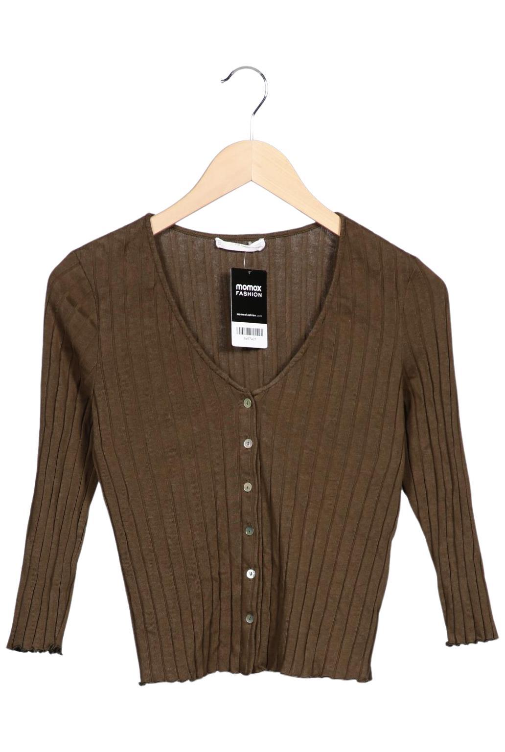 

Mango Damen Strickjacke, braun, Gr. 36