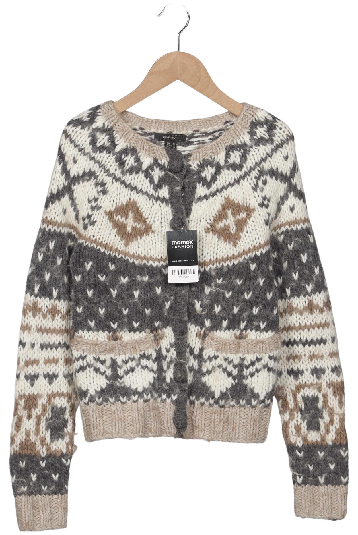 

Mango Damen Strickjacke, mehrfarbig, Gr. 38