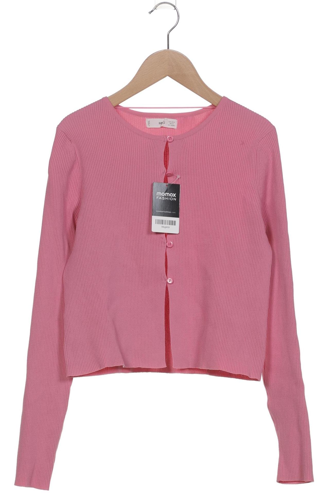 

Mango Damen Strickjacke, pink, Gr. 38