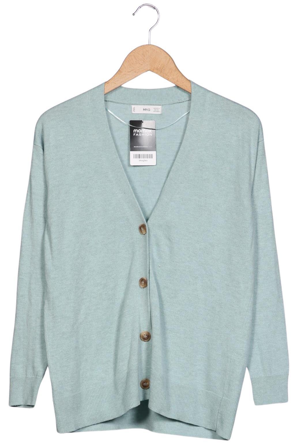 

Mango Damen Strickjacke, hellblau, Gr. 34