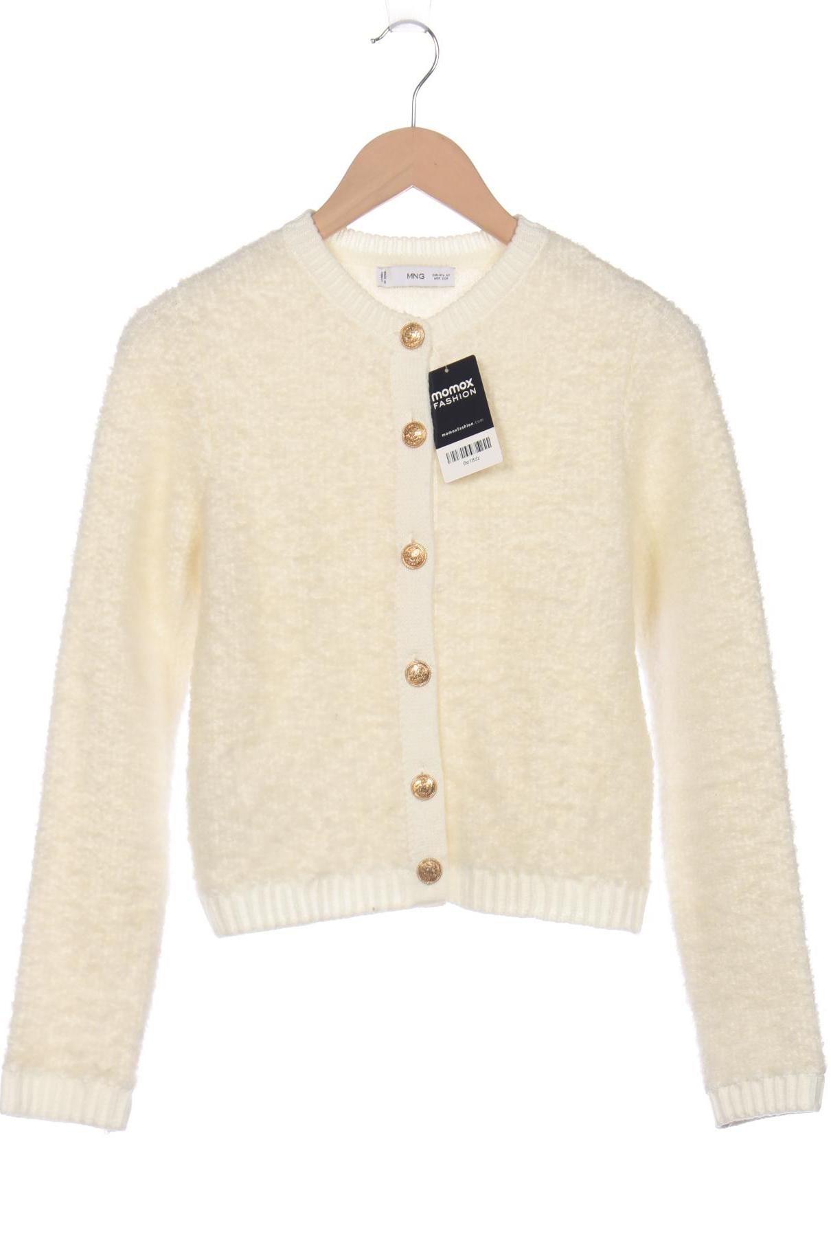 

Mango Damen Strickjacke, cremeweiß, Gr. 34