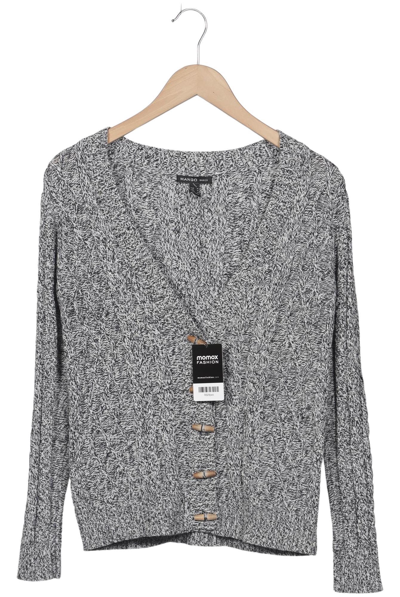 

Mango Damen Strickjacke, grau, Gr. 38