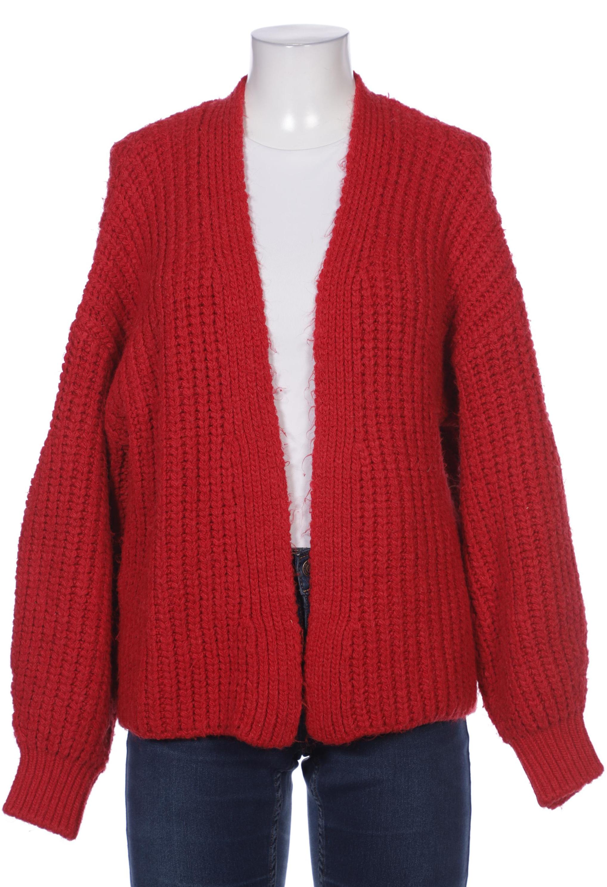 

Mango Damen Strickjacke, rot, Gr. 38