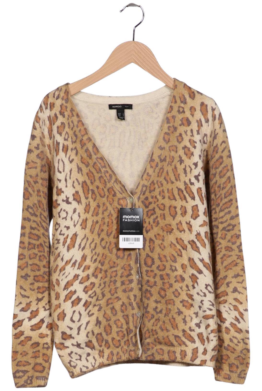 

Mango Damen Strickjacke, beige, Gr. 42