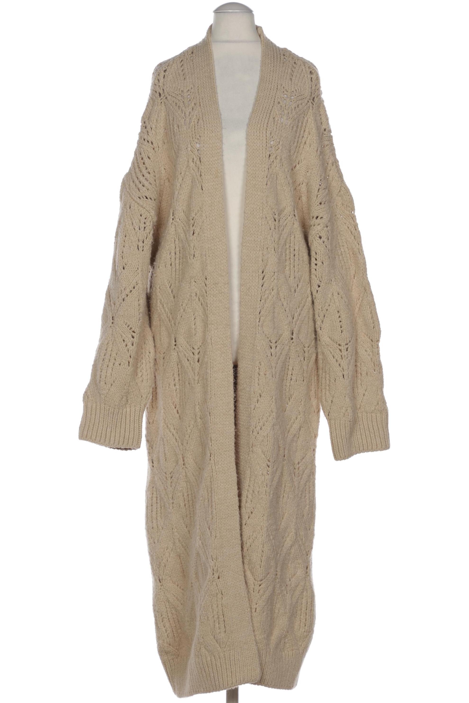 

Mango Damen Strickjacke, beige, Gr. 38