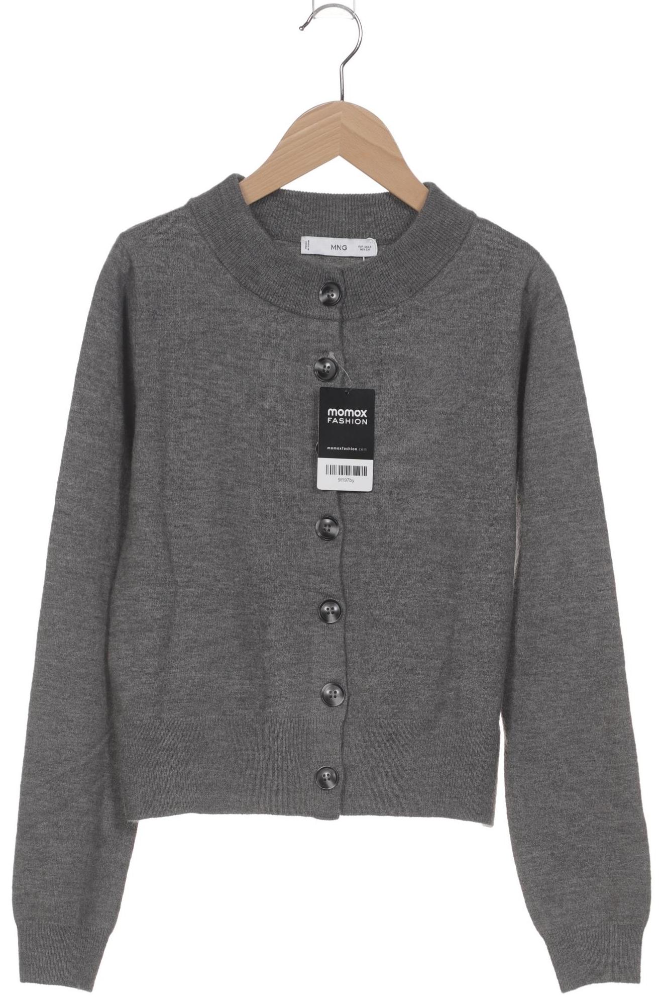 

Mango Damen Strickjacke, grau, Gr. 36