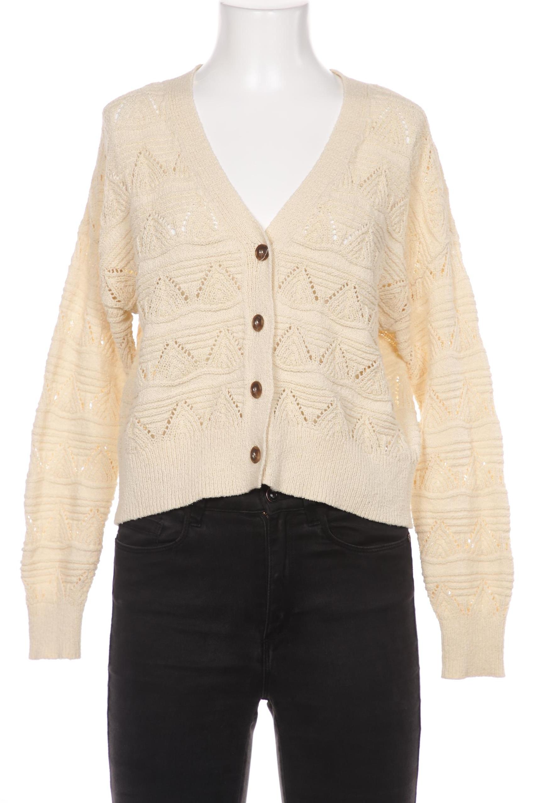 

Mango Damen Strickjacke, cremeweiß, Gr. 34