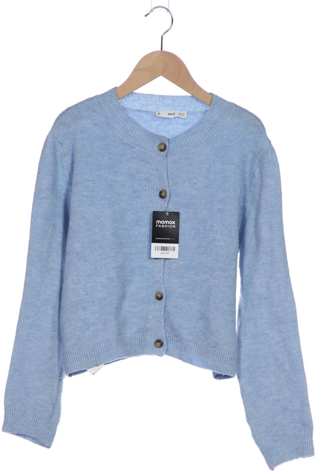 

Mango Damen Strickjacke, blau, Gr. 34