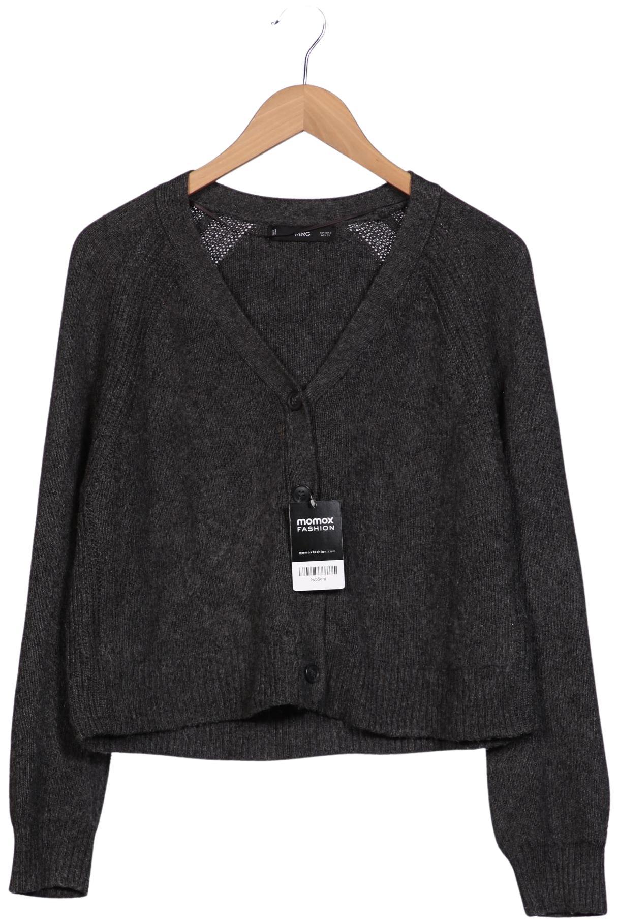 

Mango Damen Strickjacke, grau, Gr. 36