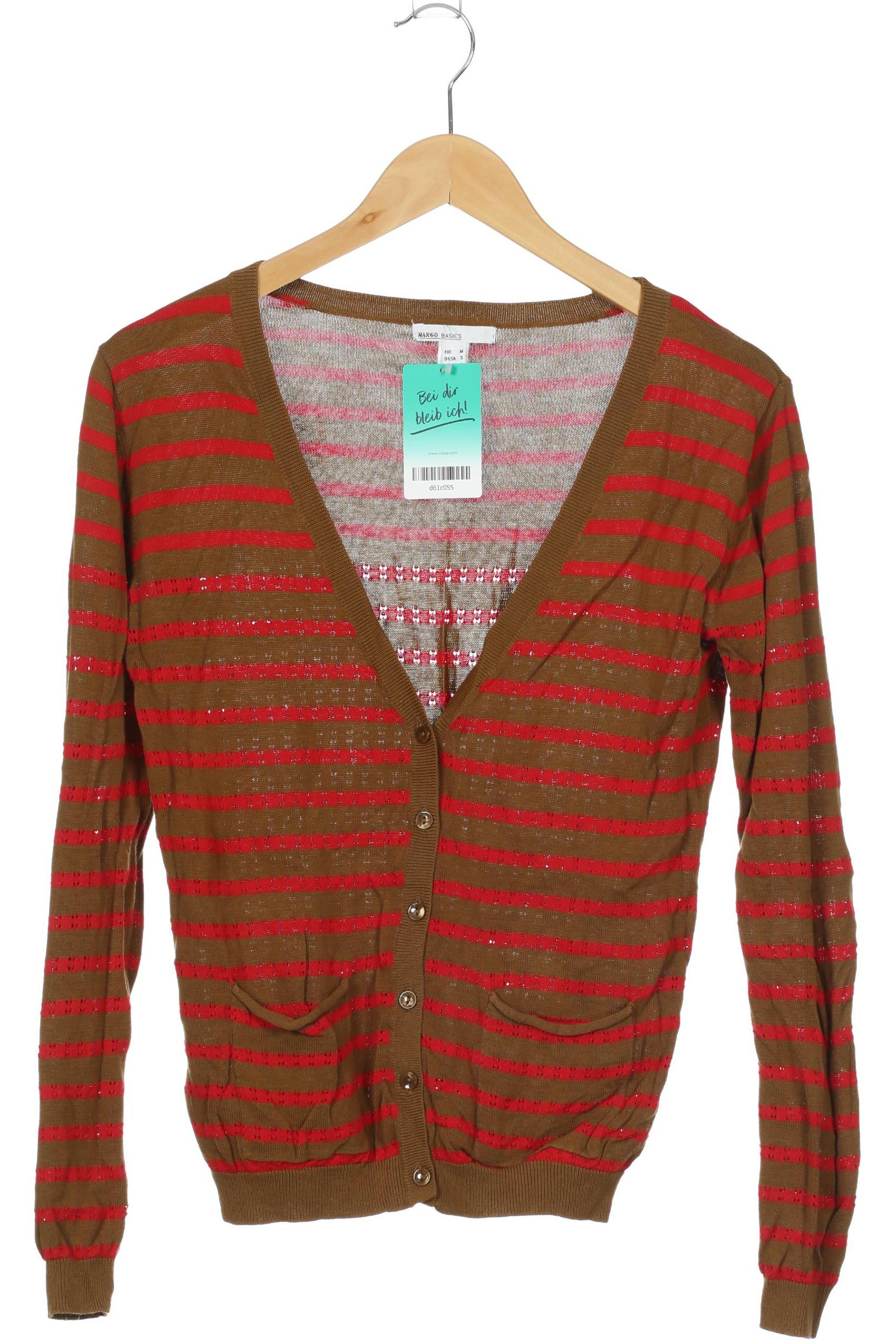 

Mango Damen Strickjacke, braun, Gr. 38