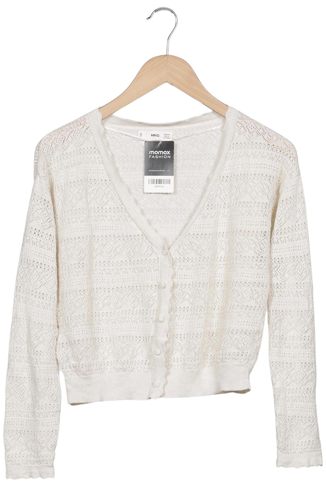 

Mango Damen Strickjacke, cremeweiß, Gr. 36