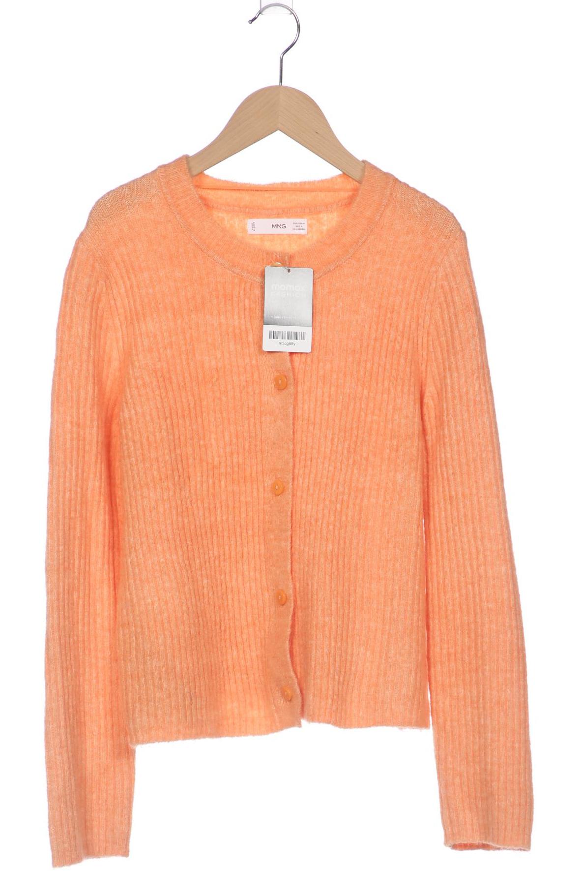 

Mango Damen Strickjacke, orange, Gr. 38