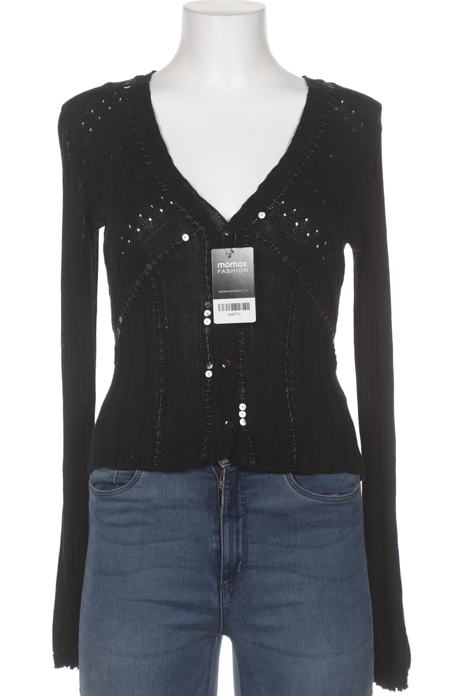 

Mango Damen Strickjacke, schwarz, Gr. 38