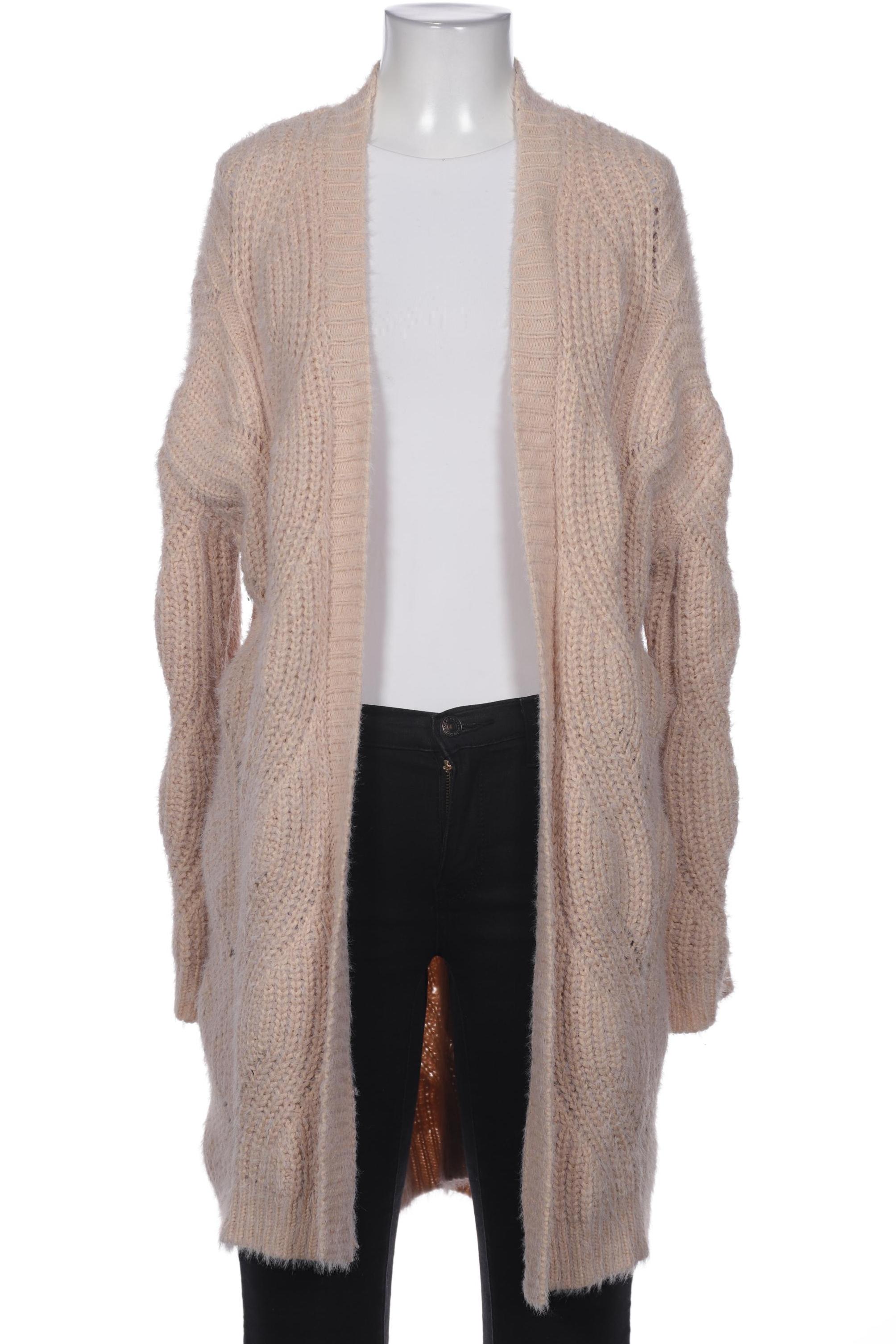 

Mango Damen Strickjacke, beige, Gr. 34