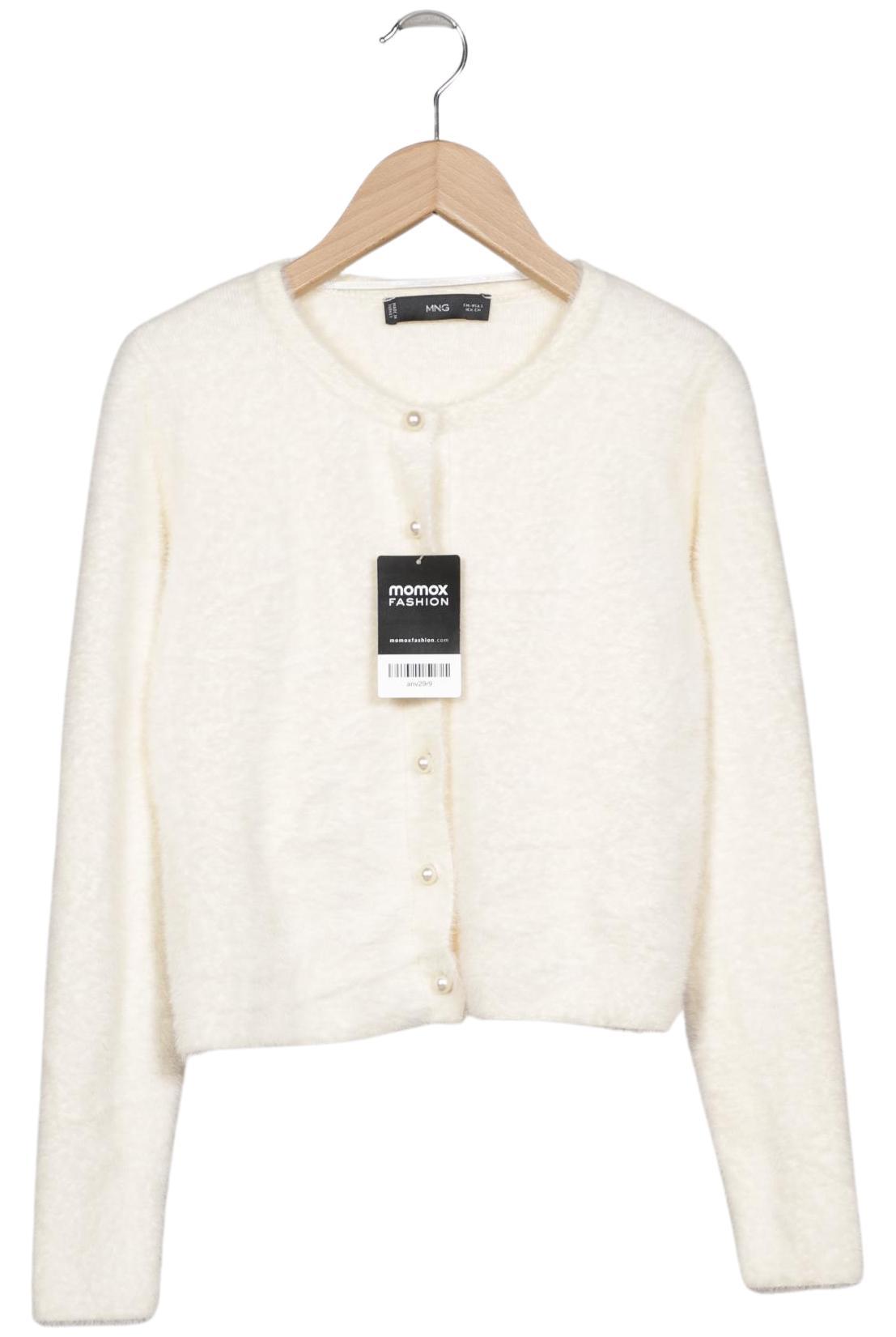 

Mango Damen Strickjacke, cremeweiß, Gr. 36