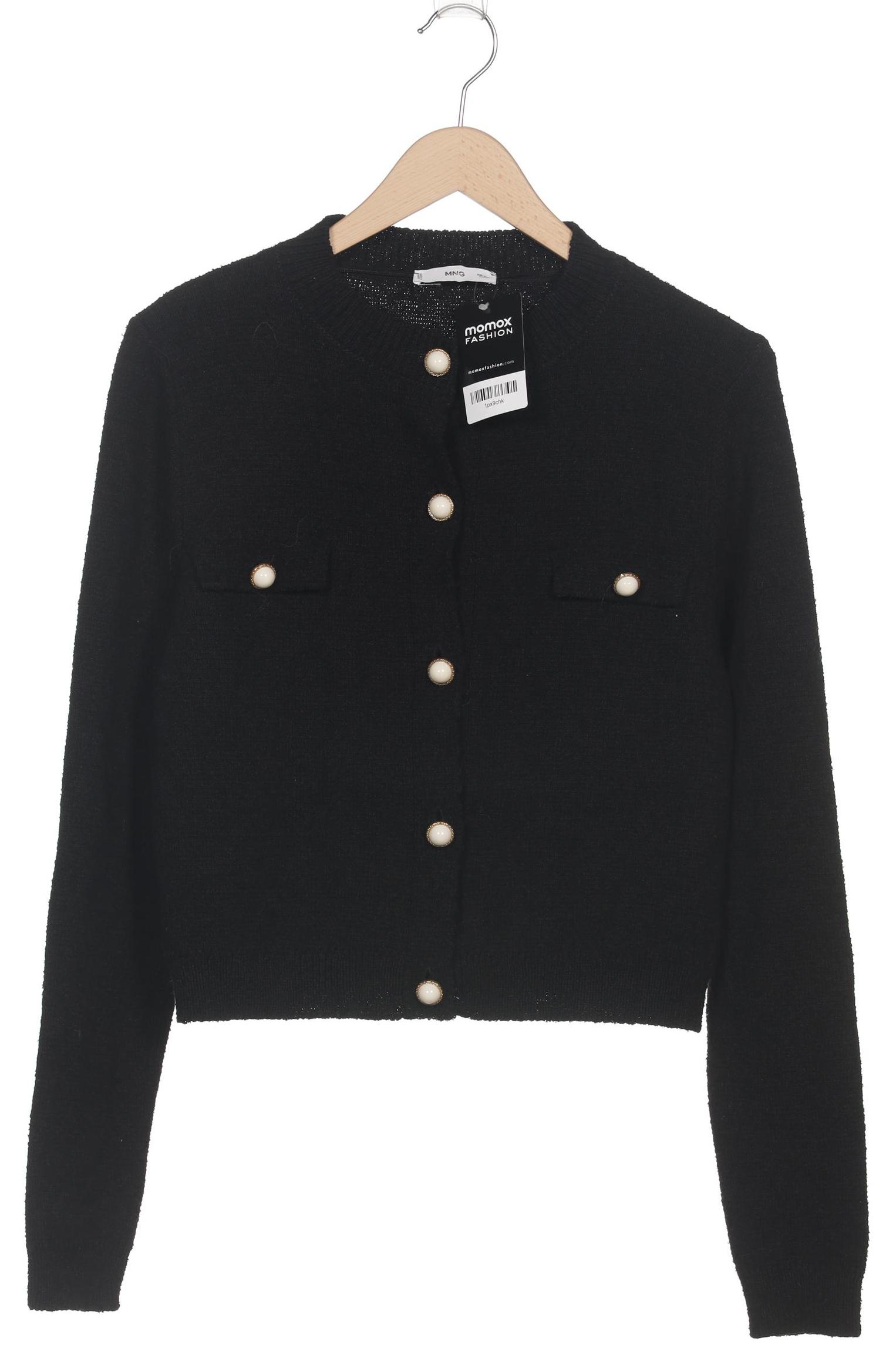 

Mango Damen Strickjacke, schwarz, Gr. 38