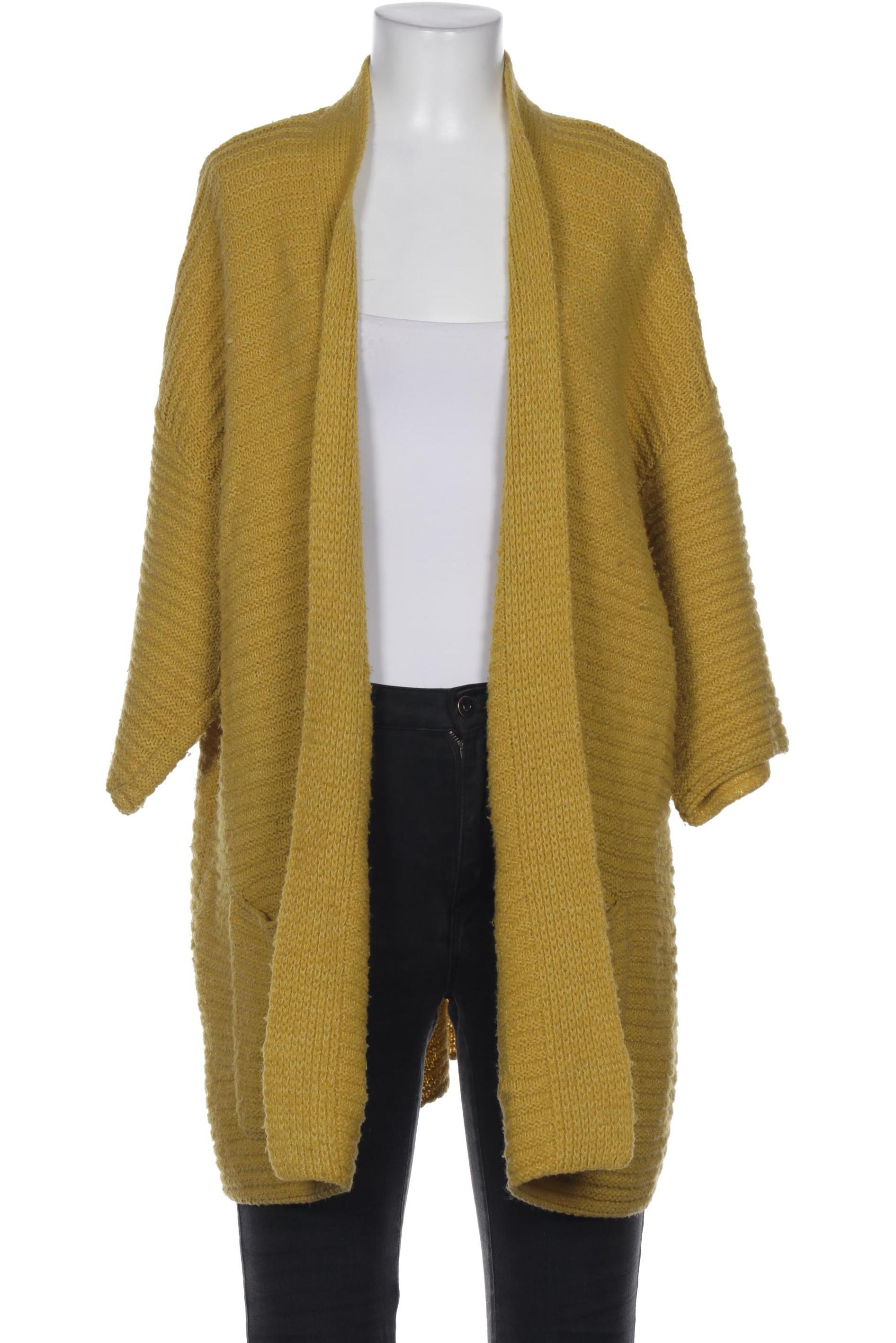 

Mango Damen Strickjacke, gelb, Gr. 36