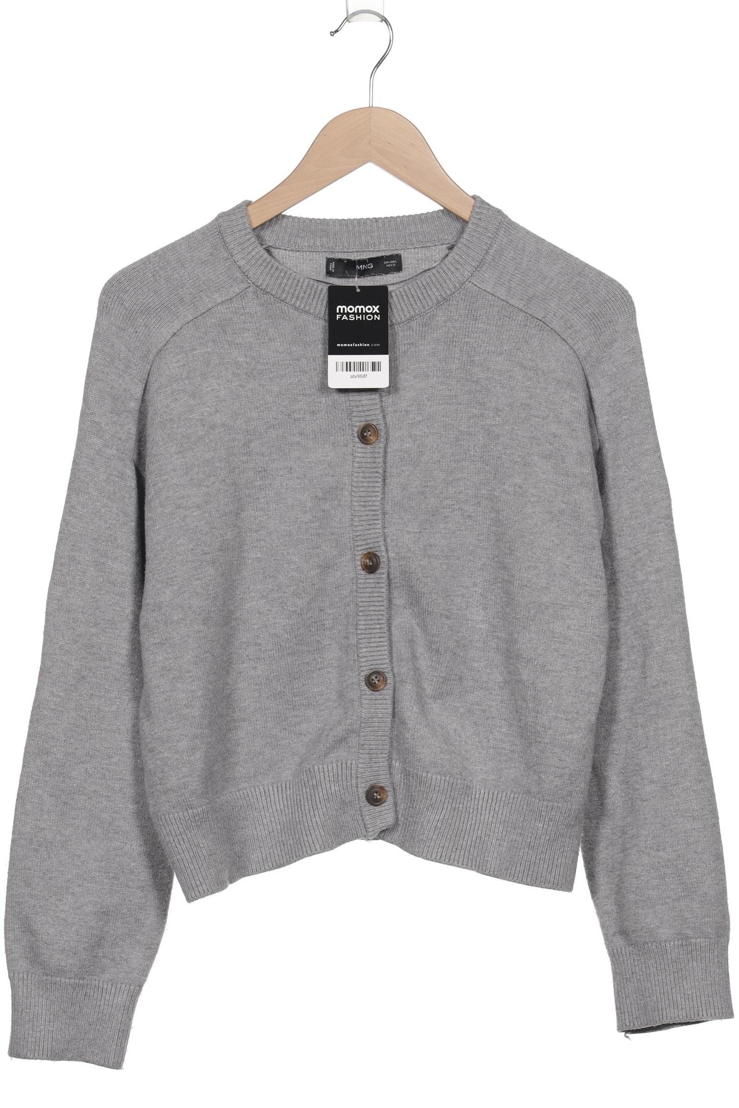 

Mango Damen Strickjacke, grau, Gr. 42