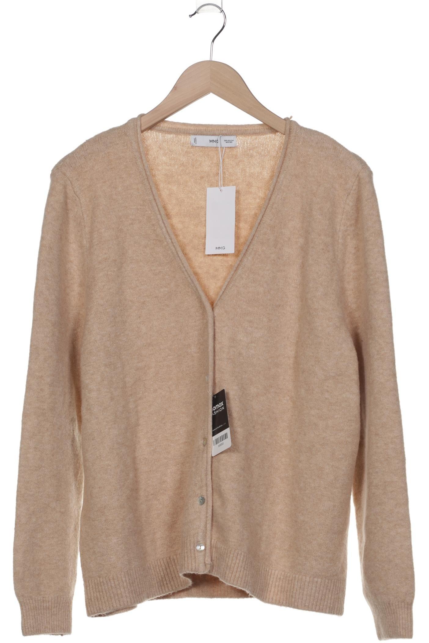 

Mango Damen Strickjacke, beige, Gr. 48