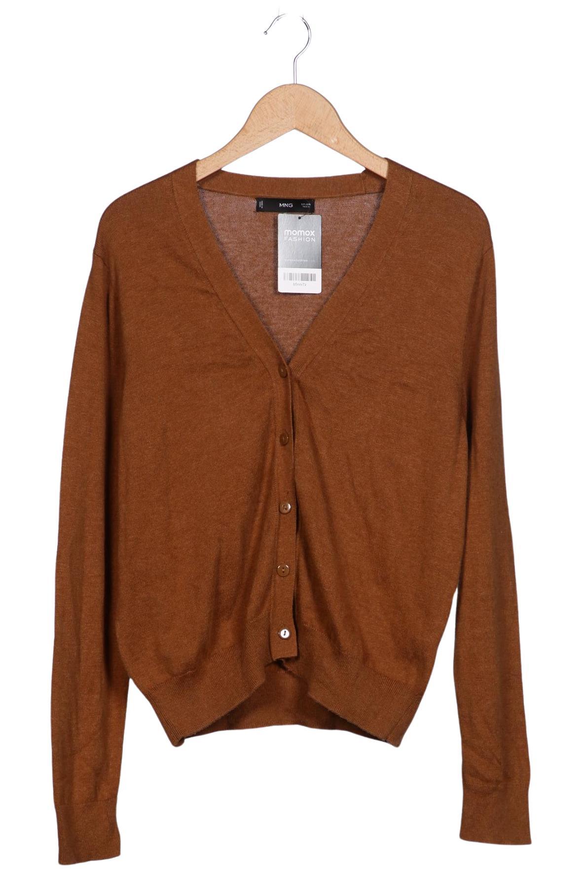 

Mango Damen Strickjacke, braun, Gr. 42
