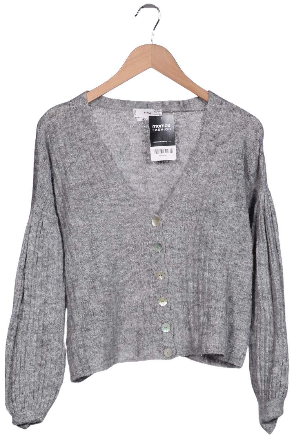 

Mango Damen Strickjacke, grau, Gr. 44
