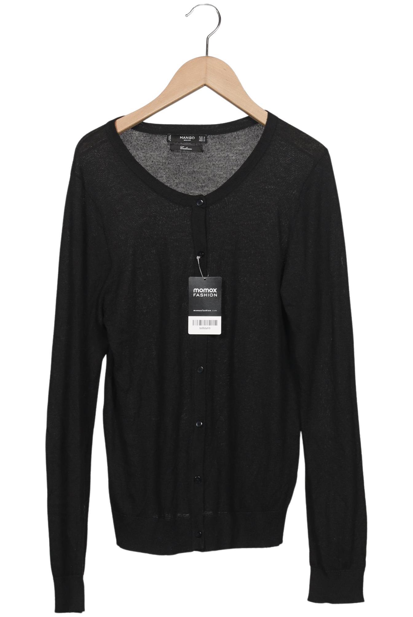 

Mango Damen Strickjacke, schwarz, Gr. 38
