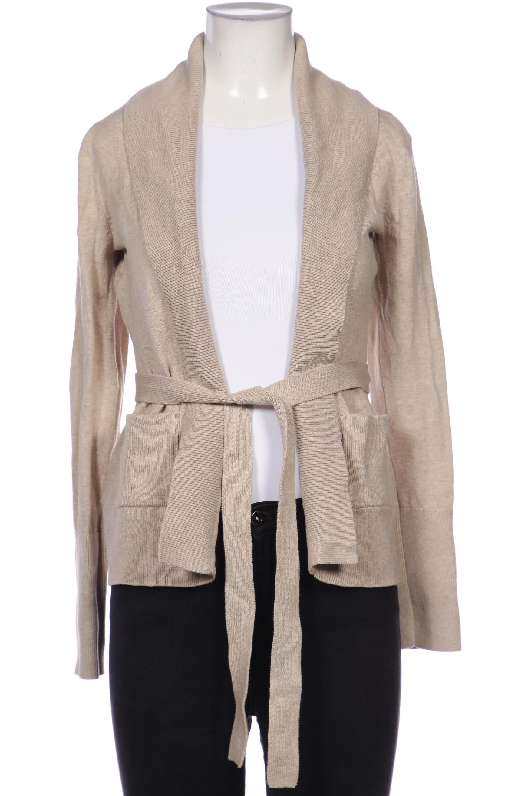 

Mango Damen Strickjacke, beige, Gr. 38