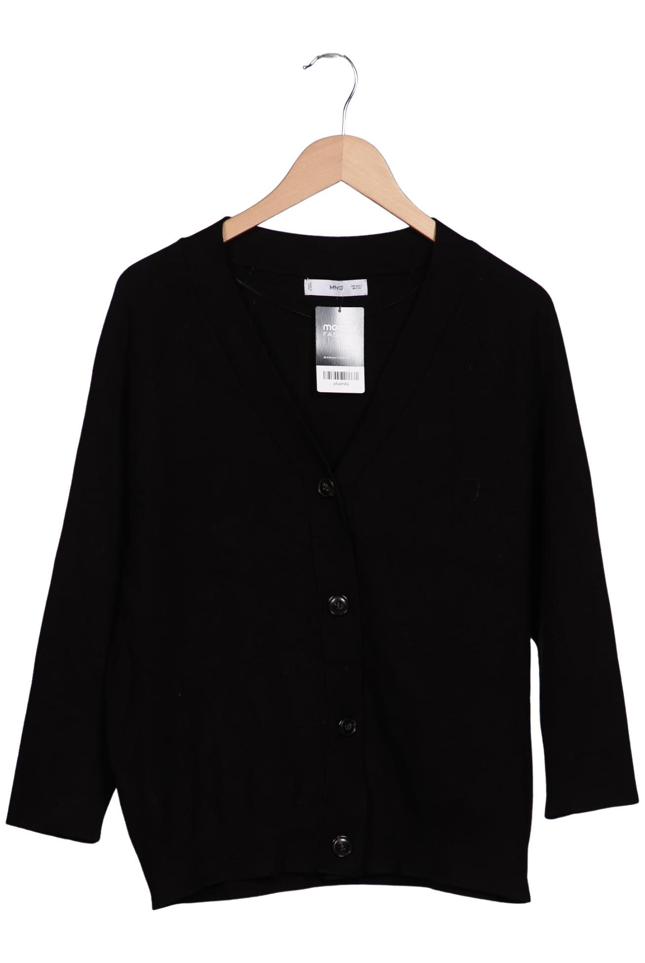 

Mango Damen Strickjacke, schwarz, Gr. 36