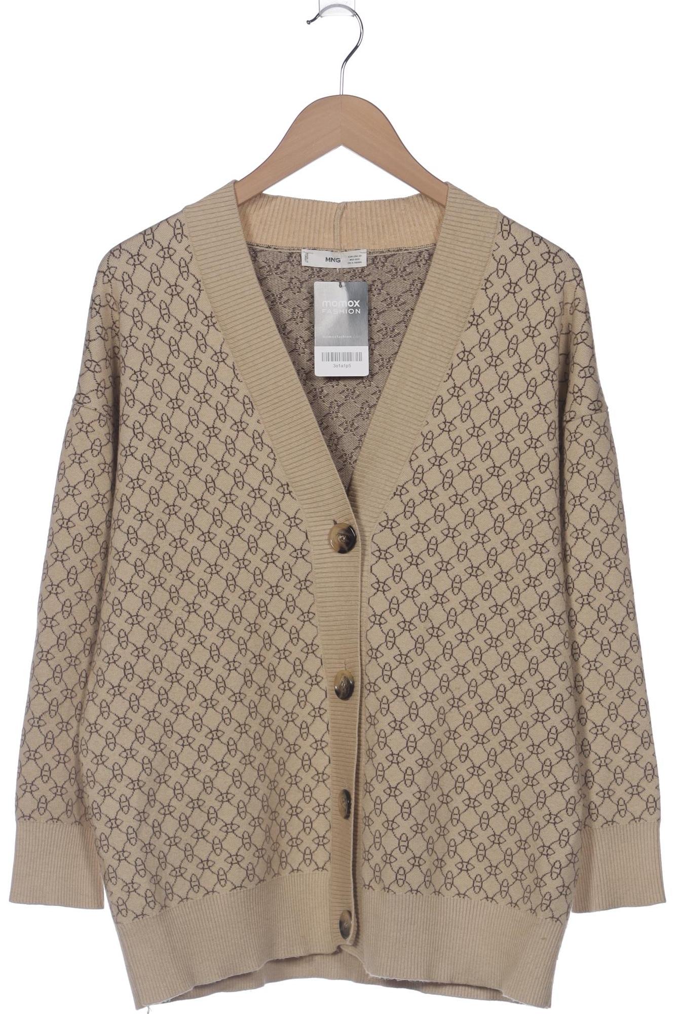 

Mango Damen Strickjacke, beige, Gr. 34