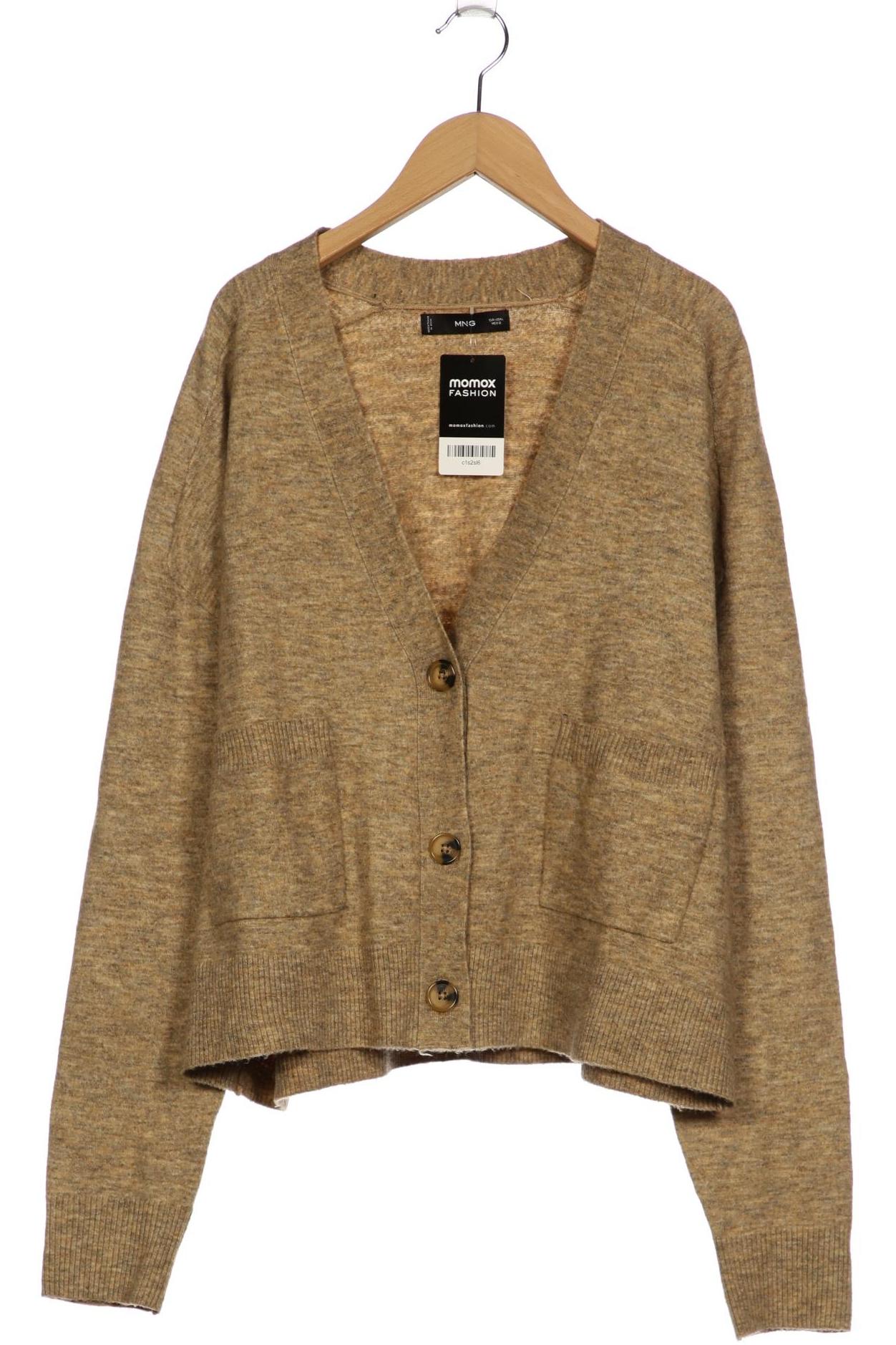 

Mango Damen Strickjacke, beige, Gr. 42