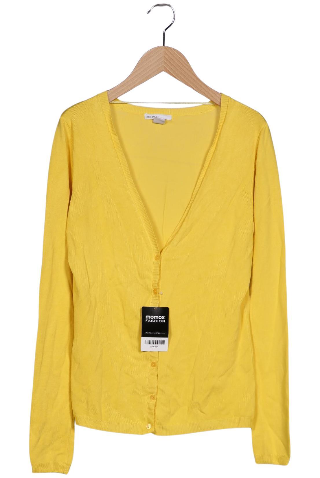 

Mango Damen Strickjacke, gelb, Gr. 38