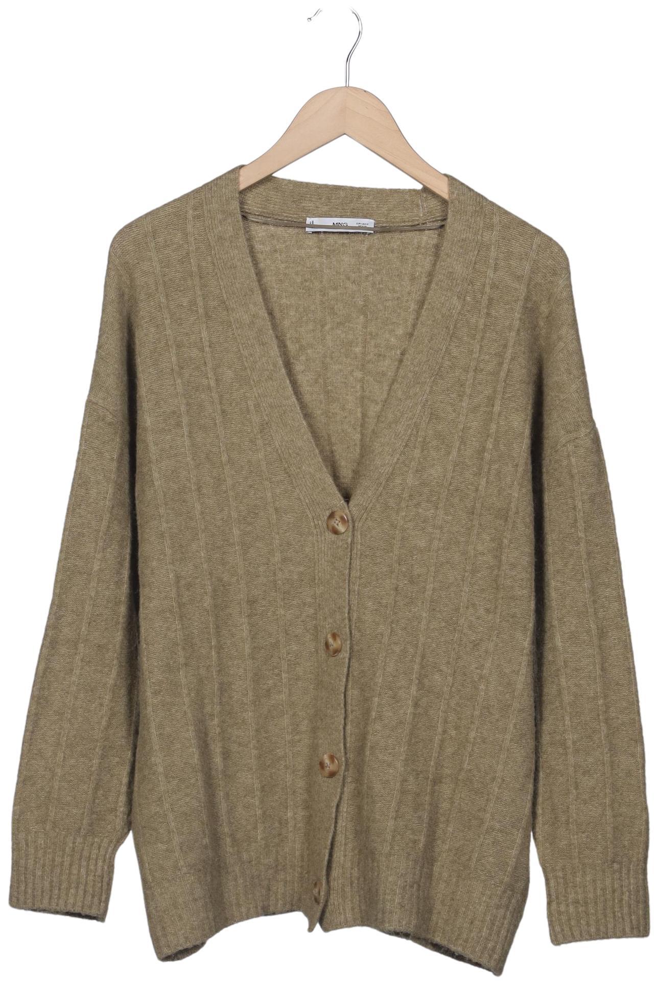 

Mango Damen Strickjacke, grün, Gr. 38