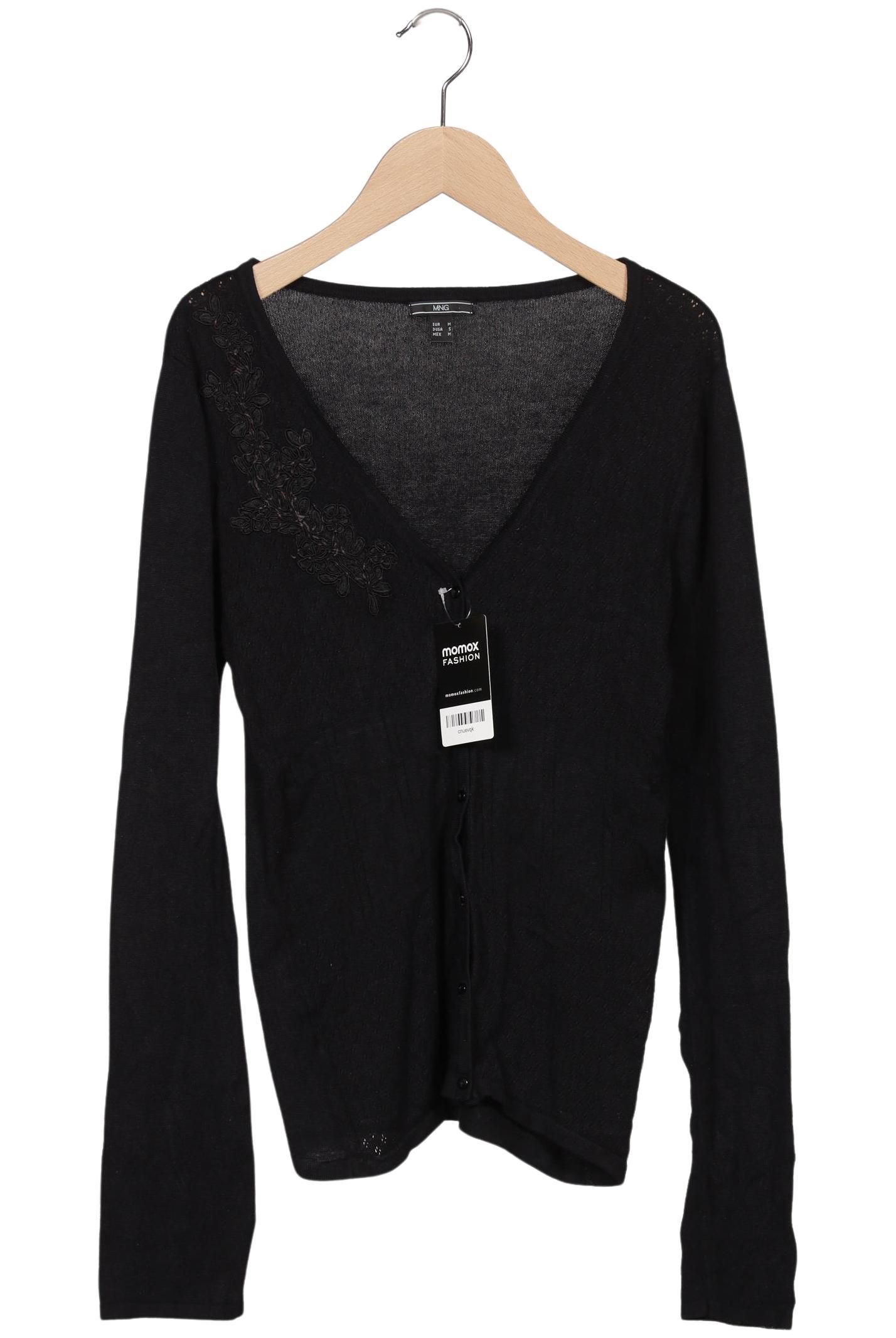 

Mango Damen Strickjacke, schwarz, Gr. 38