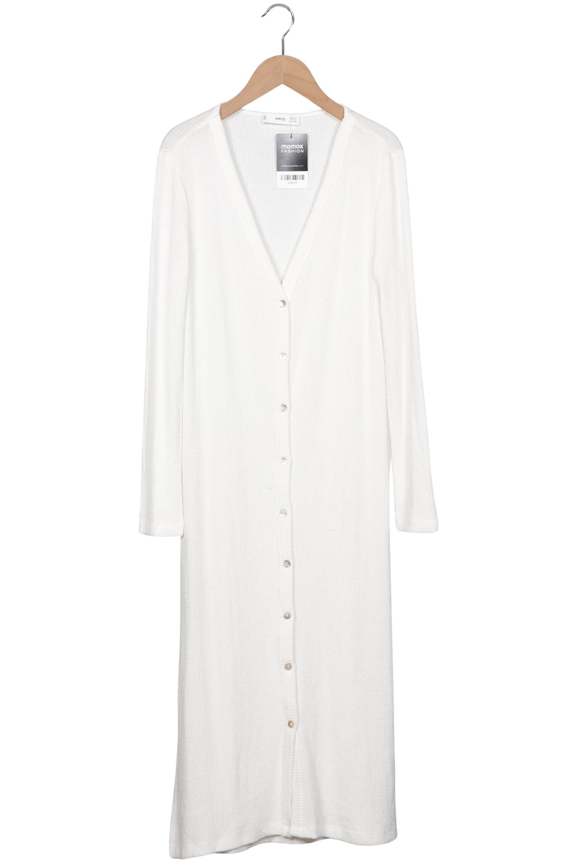 

Mango Damen Strickjacke, weiß, Gr. 36