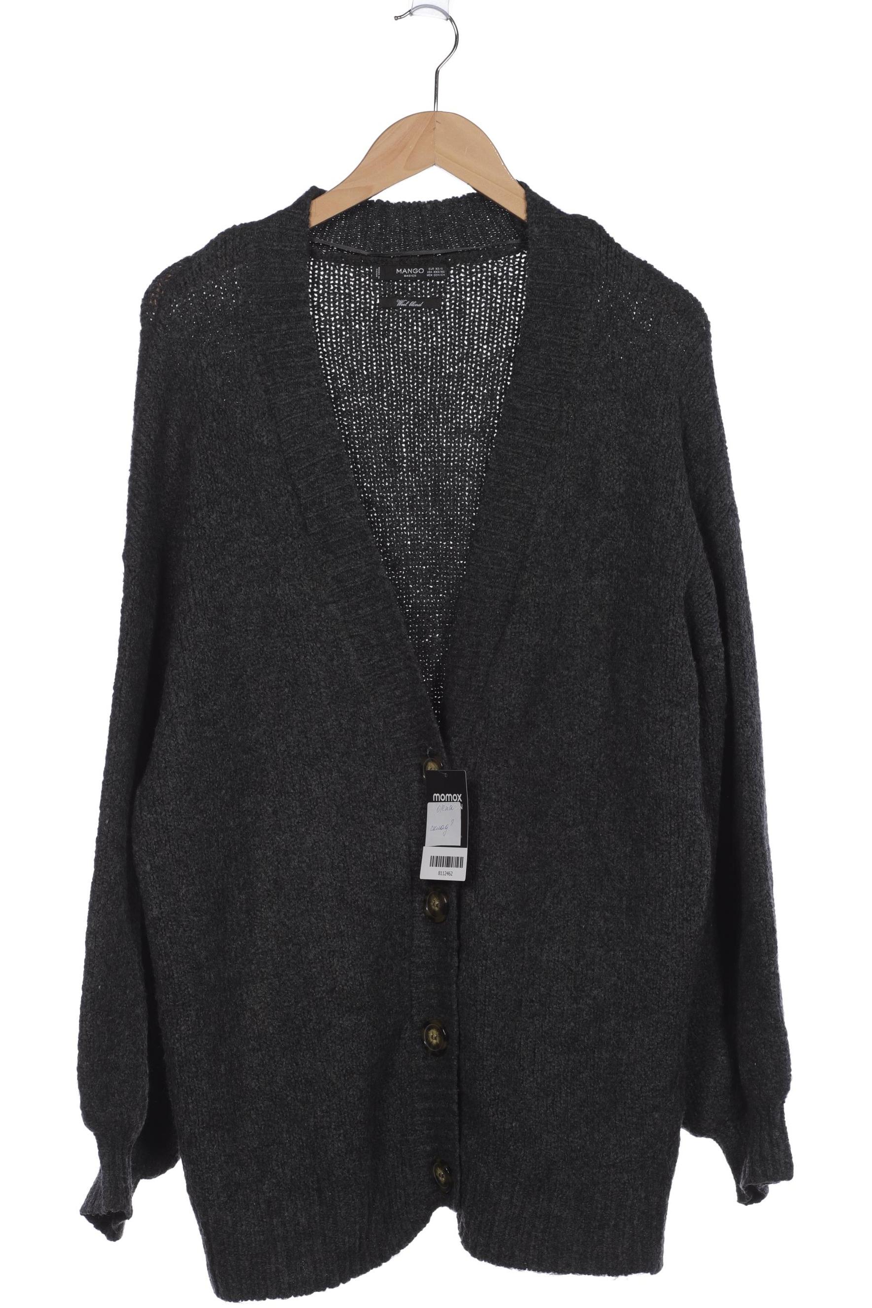 

Mango Damen Strickjacke, grau, Gr. 34