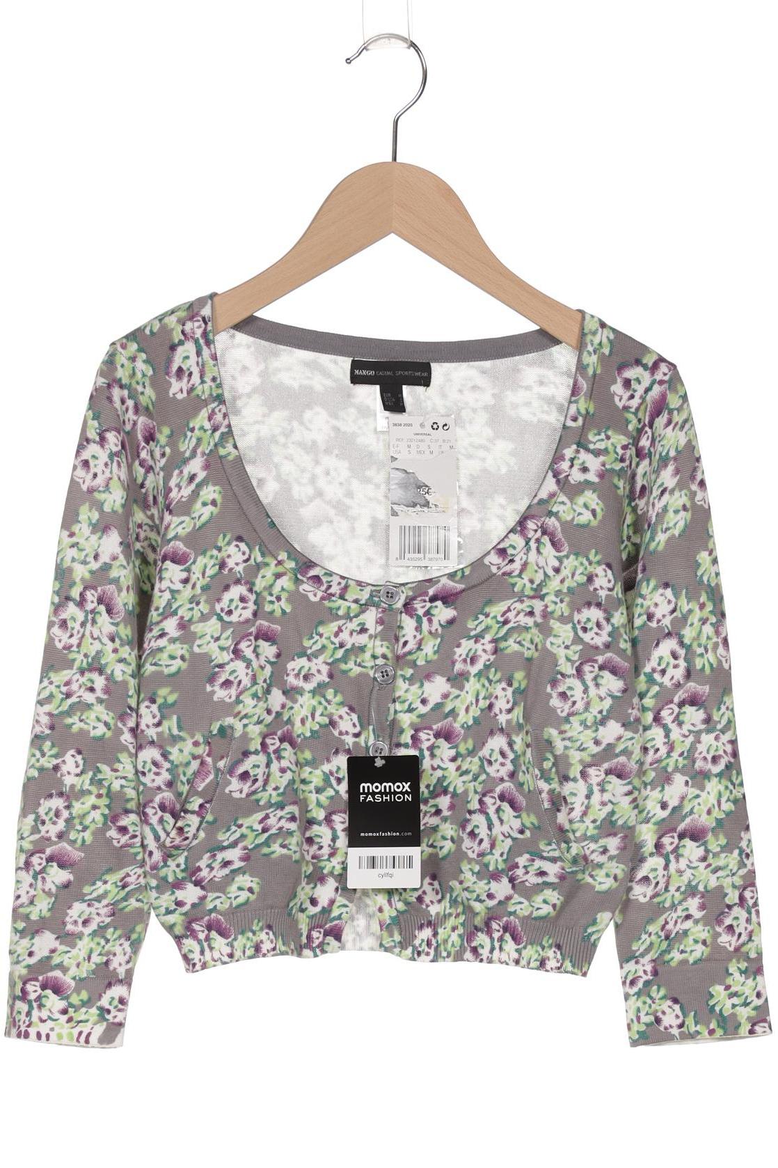 

Mango Damen Strickjacke, grau, Gr. 38