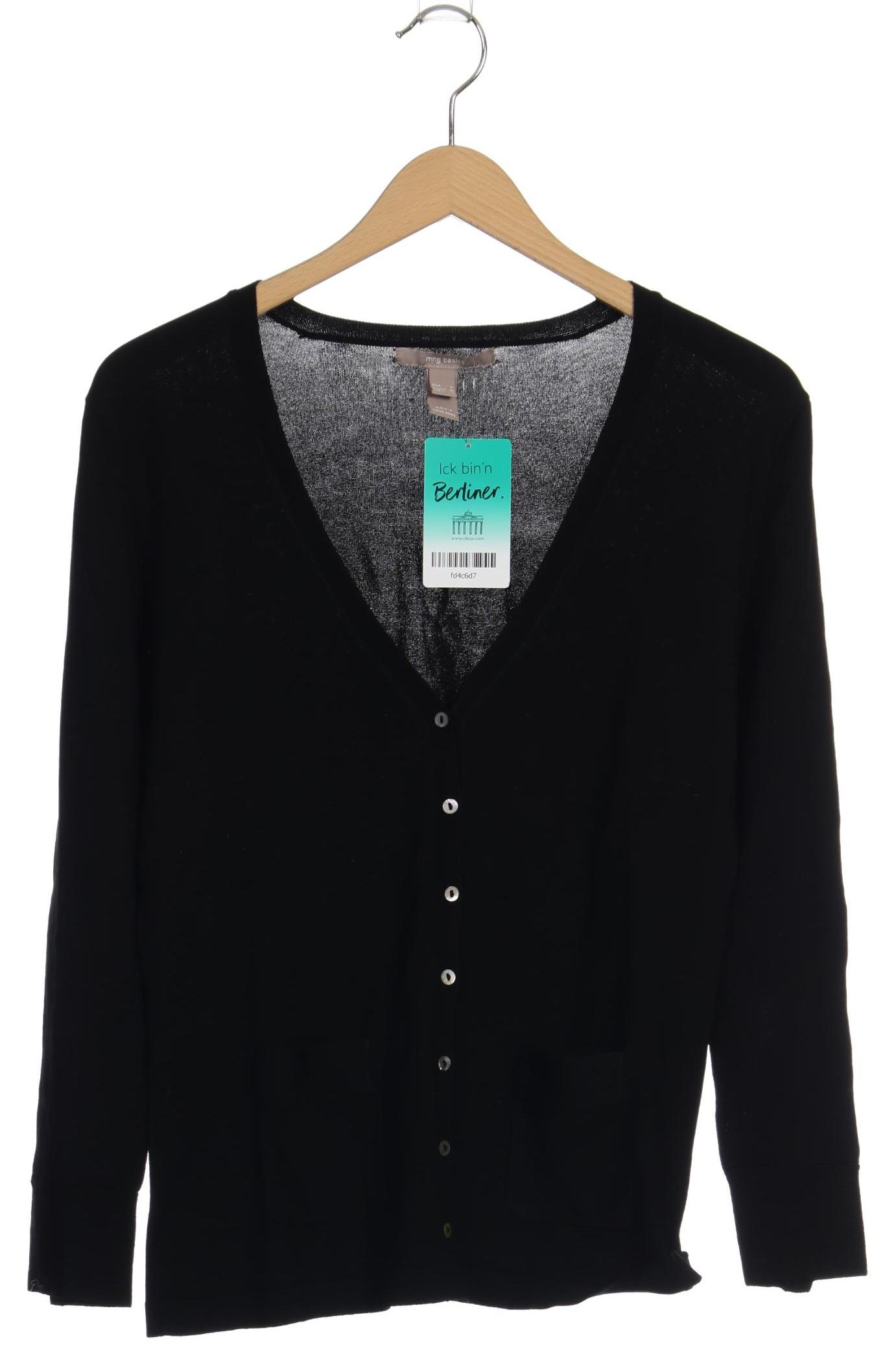 

Mango Damen Strickjacke, schwarz, Gr. 42