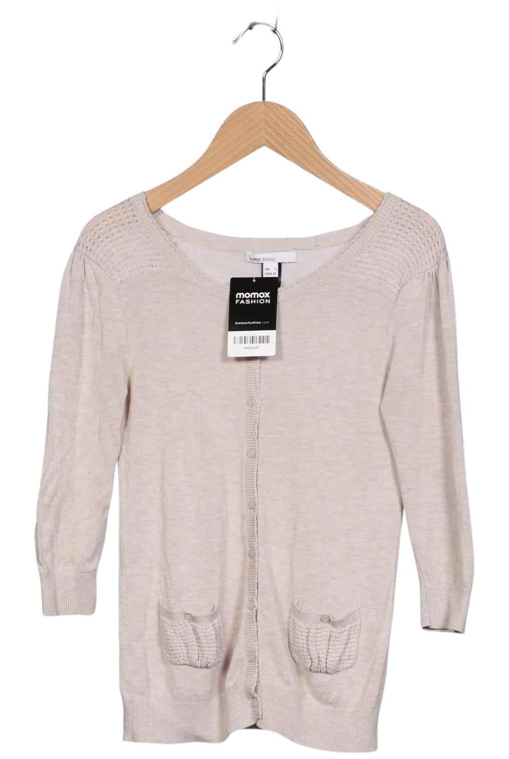 

Mango Damen Strickjacke, beige, Gr. 36