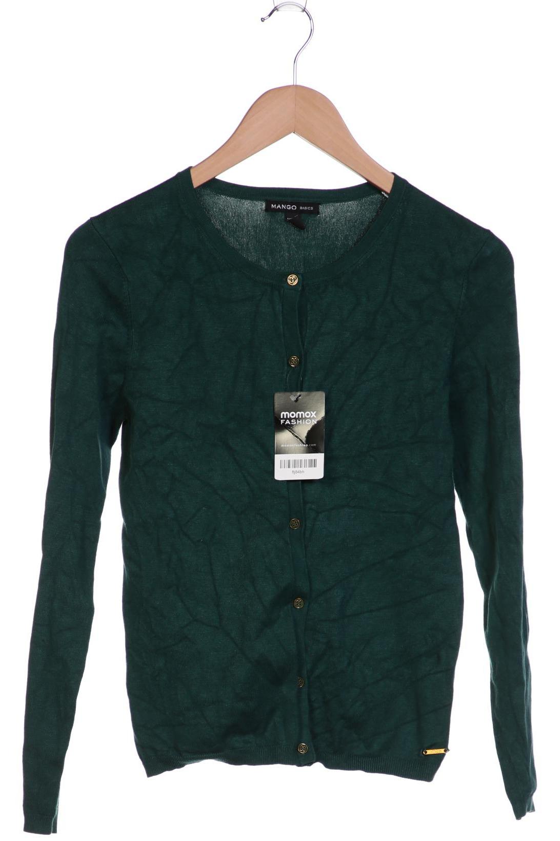

Mango Damen Strickjacke, grün, Gr. 34