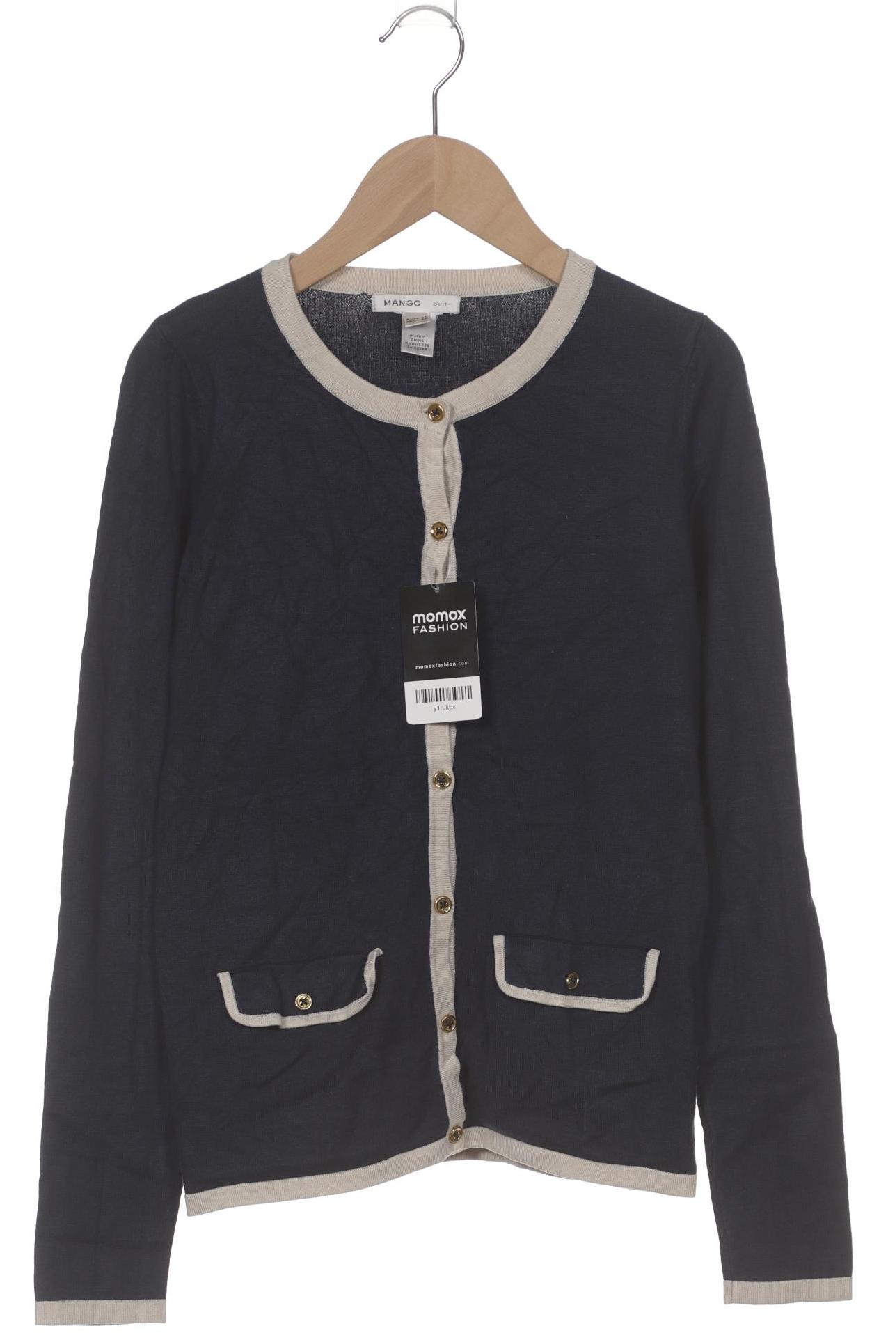 

Mango Damen Strickjacke, marineblau, Gr. 36