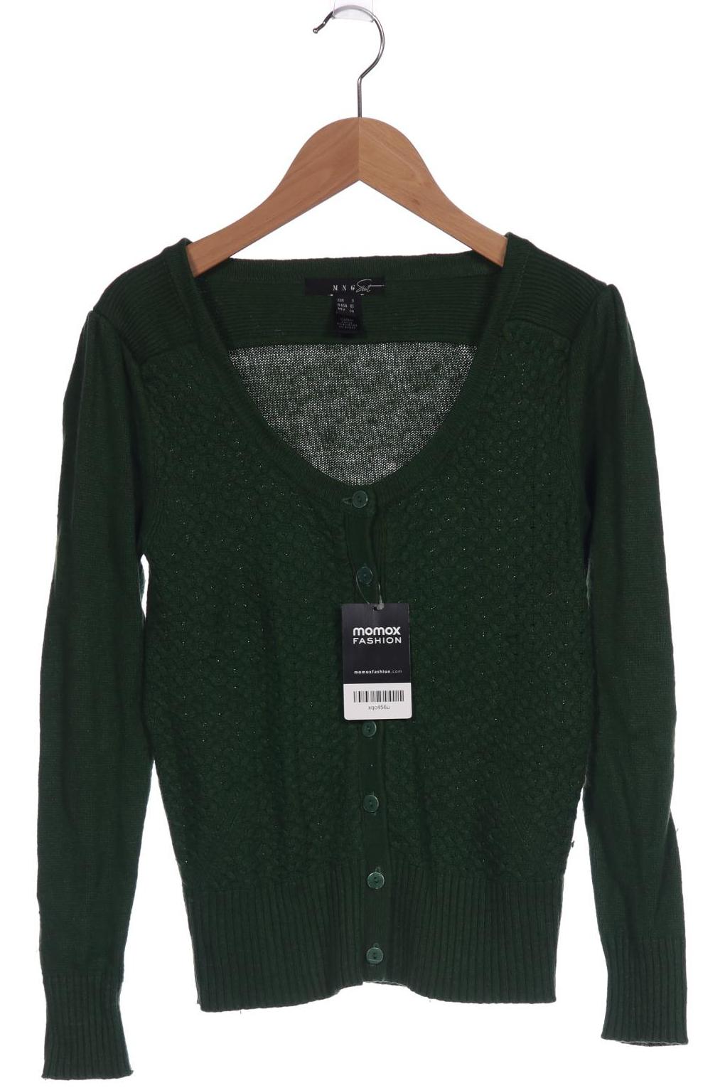 

MANGO Damen Strickjacke, grün