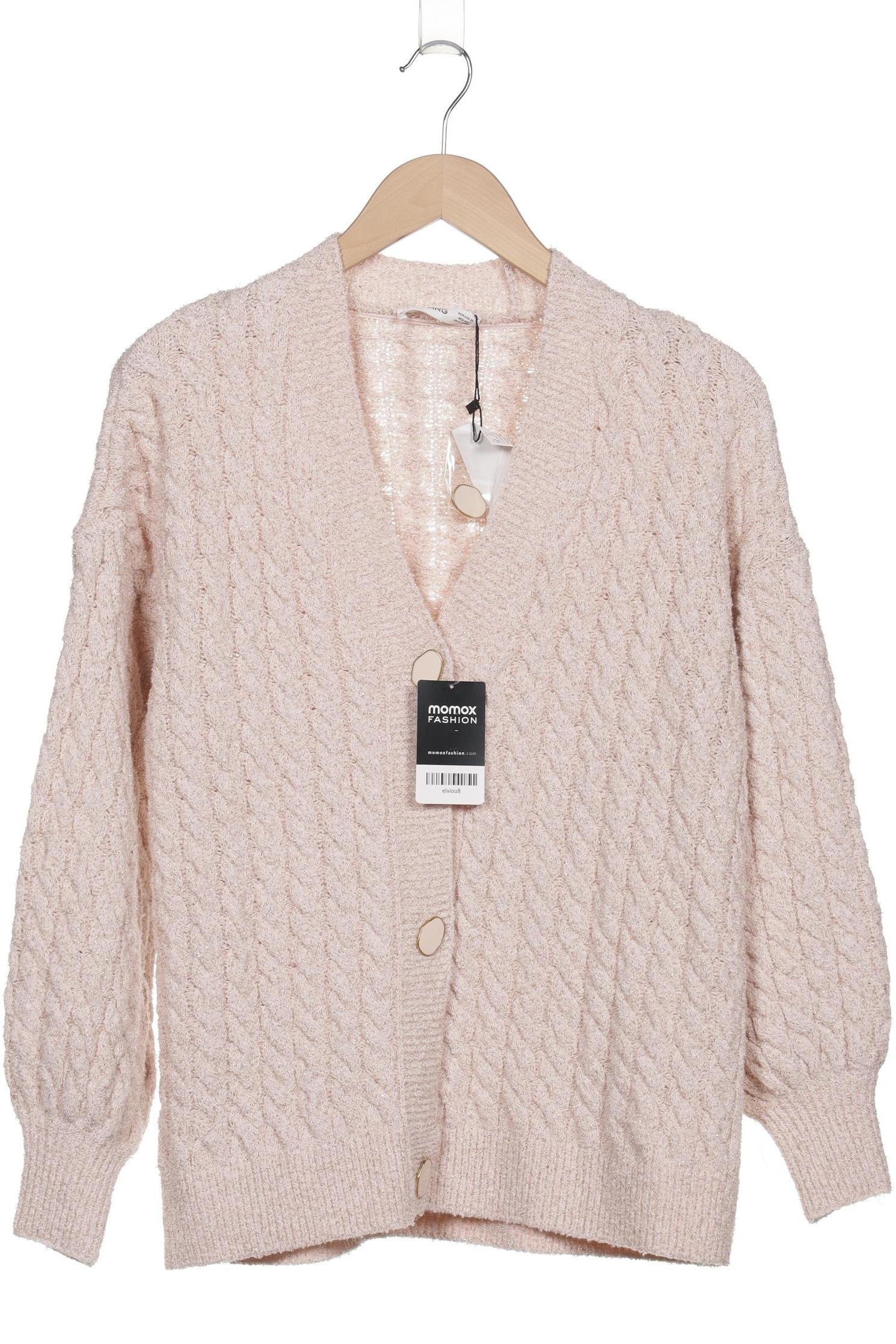 

Mango Damen Strickjacke, beige, Gr. 34