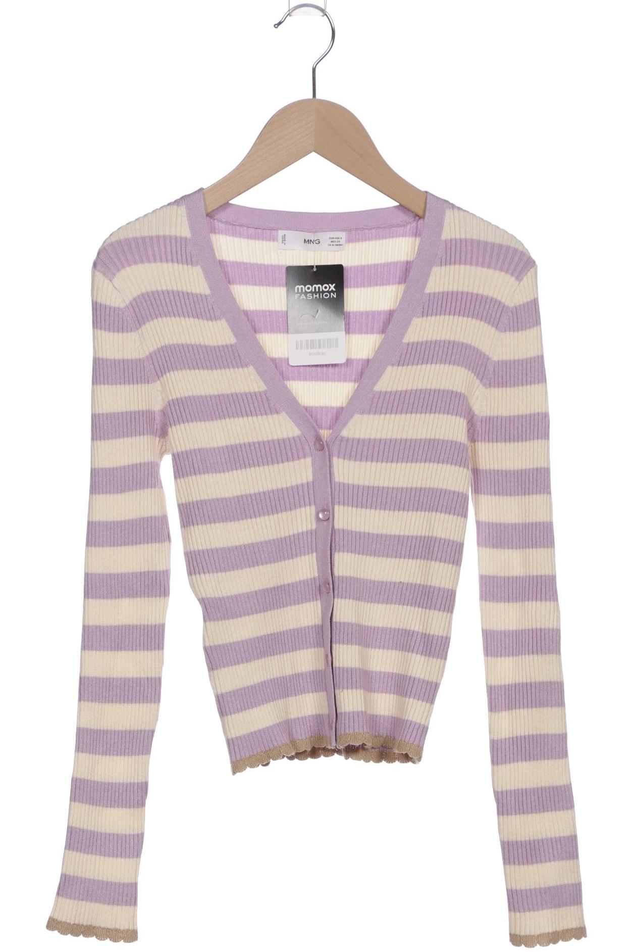 

Mango Damen Strickjacke, flieder, Gr. 36