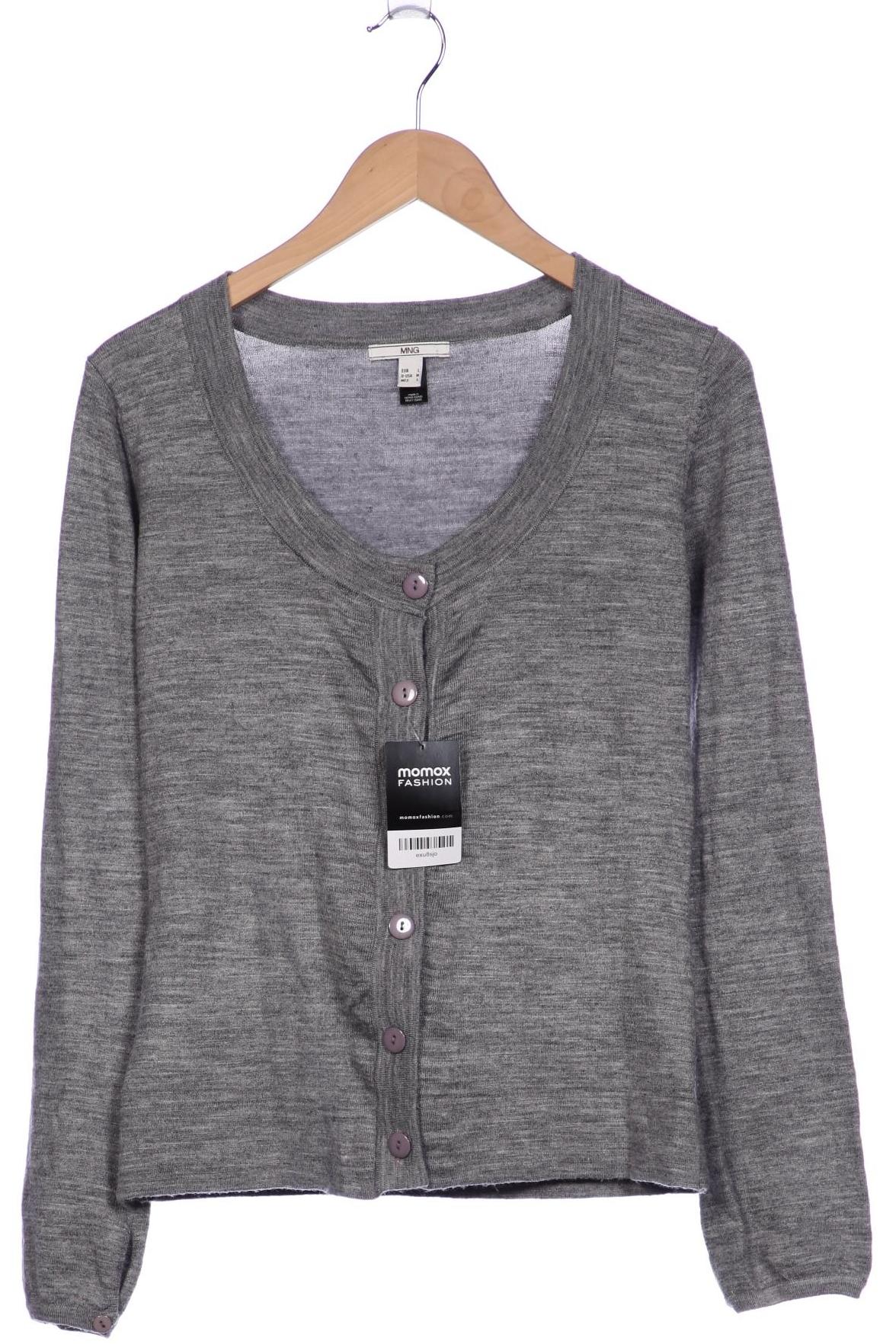 

Mango Damen Strickjacke, grau, Gr. 42