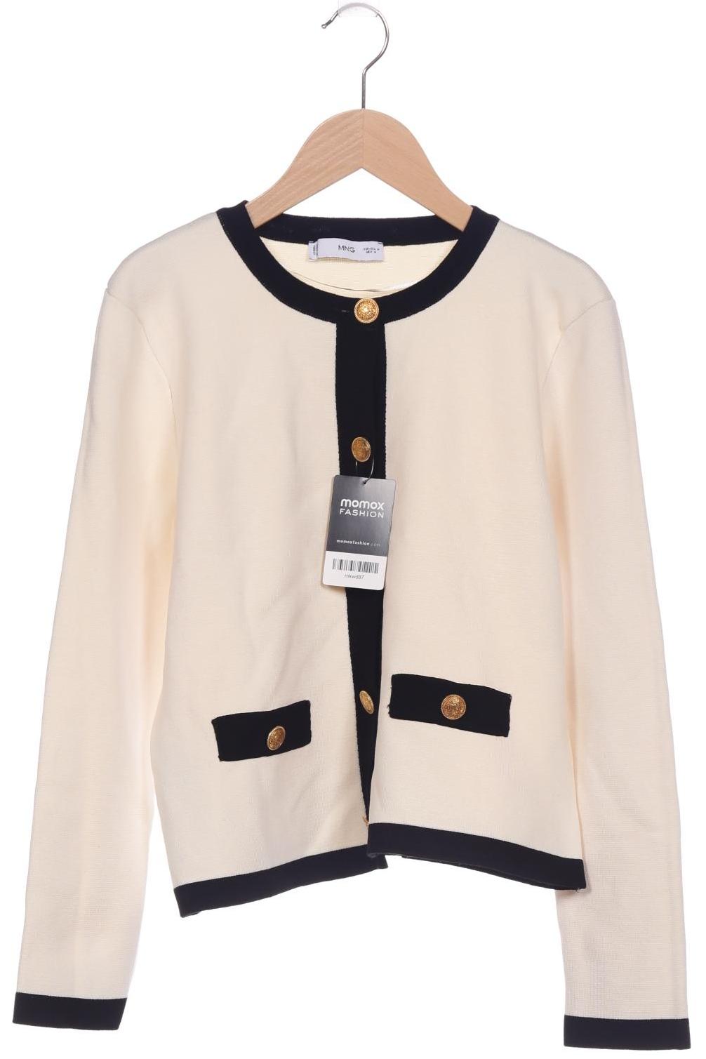 

Mango Damen Strickjacke, cremeweiß, Gr. 38