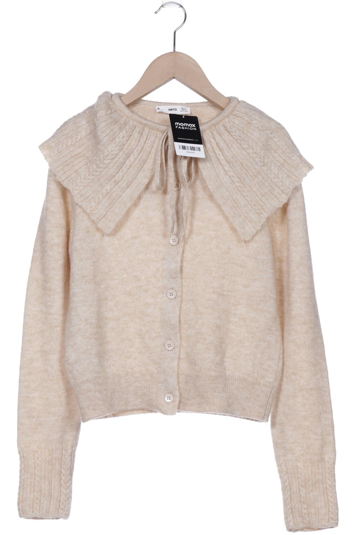 

Mango Damen Strickjacke, beige, Gr. 36