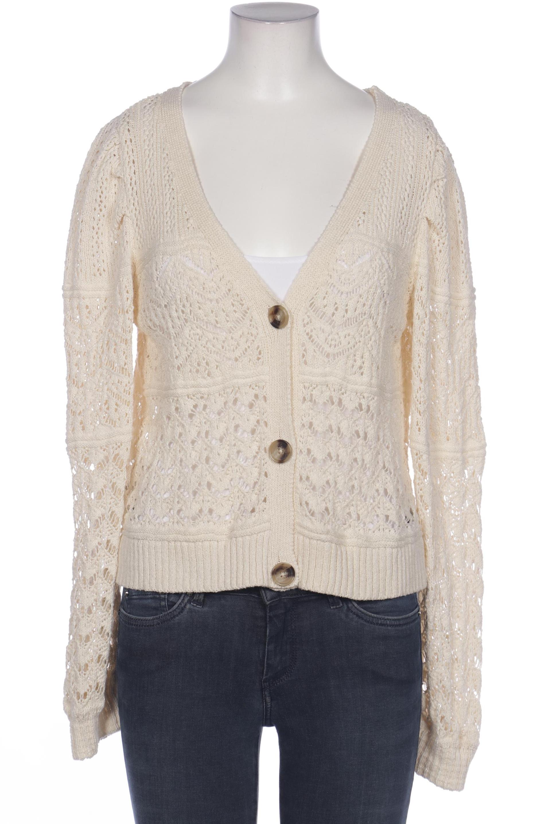 

Mango Damen Strickjacke, cremeweiß, Gr. 38