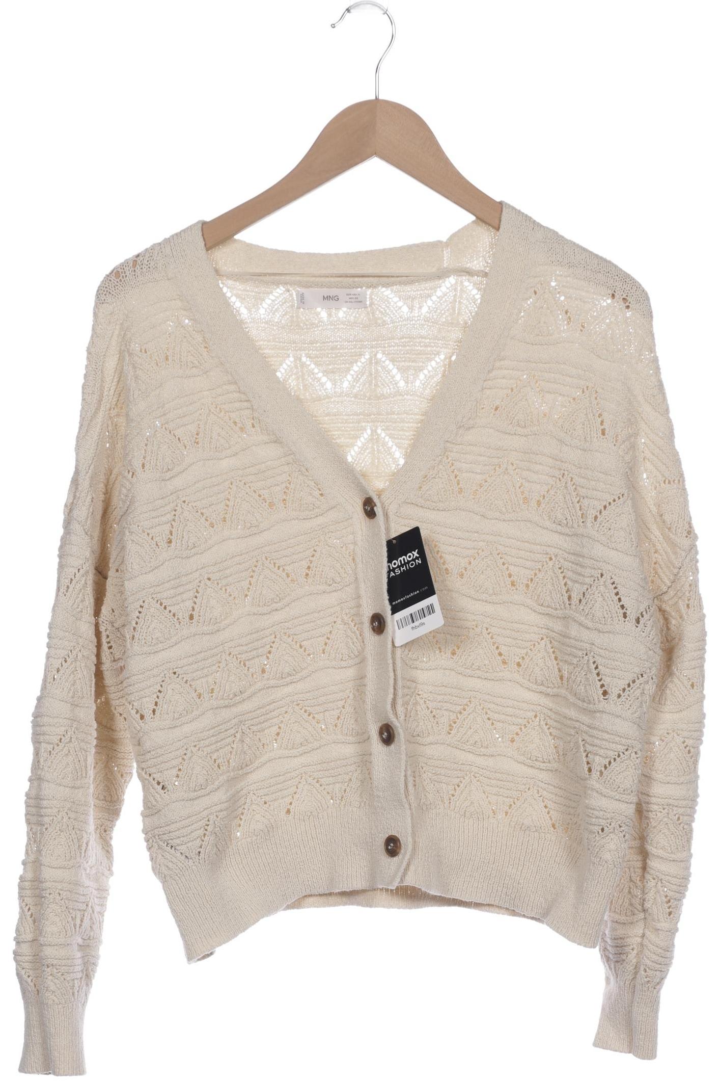 

Mango Damen Strickjacke, beige, Gr. 44