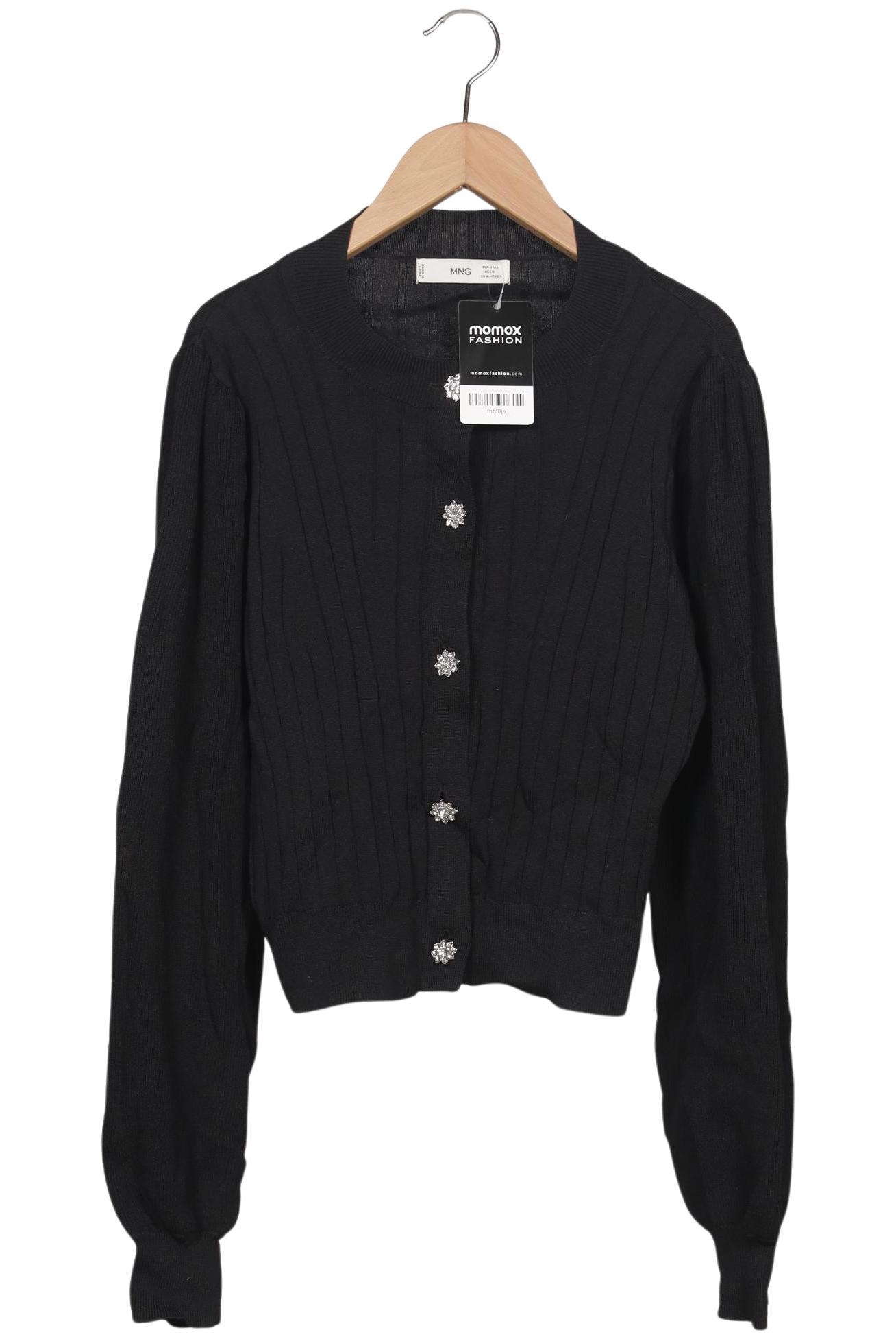 

Mango Damen Strickjacke, schwarz, Gr. 42